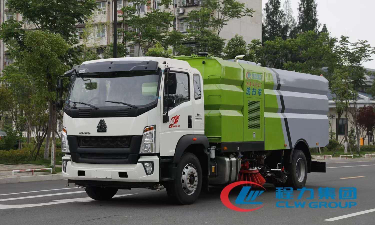 重汽豪沃18吨洗扫车