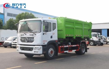 东方多利卡18吨钩臂式垃圾车