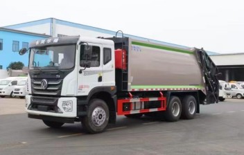 东风T5后双桥23方压缩式垃圾车