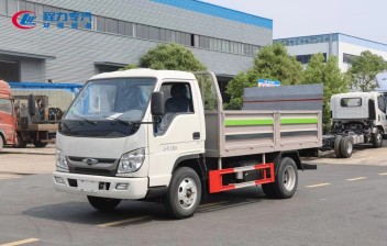 福田小卡桶装垃圾运输车